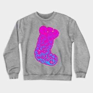 Festive Christmas Stocking Crewneck Sweatshirt